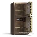 Tiger Safes Brown de 2 puertas de 120 cm de alto bloqueo electrórico